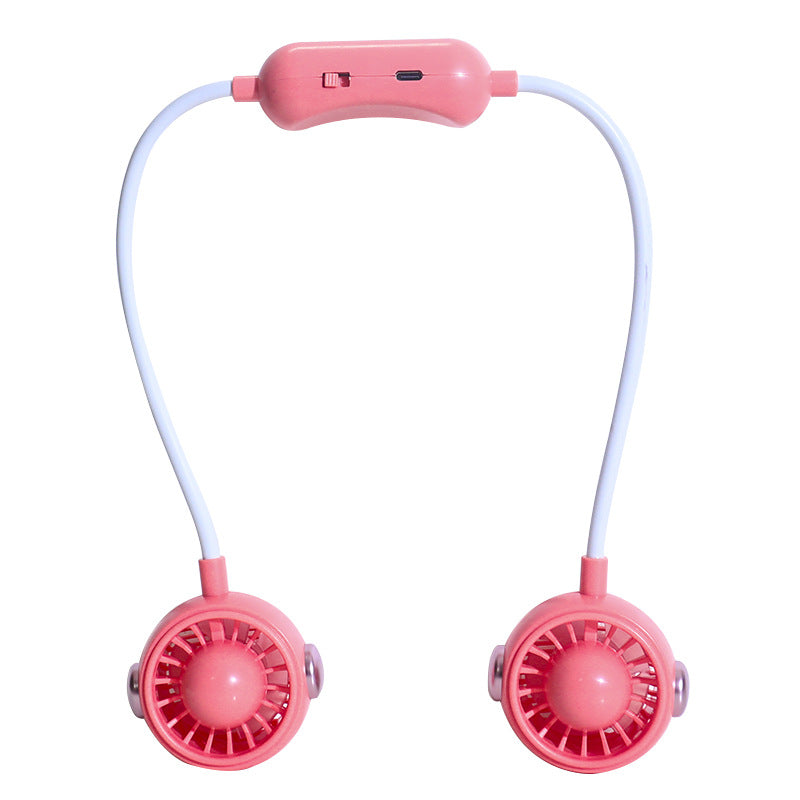 Ventilateur de Cou Portable USB pour Femme Flexible 5