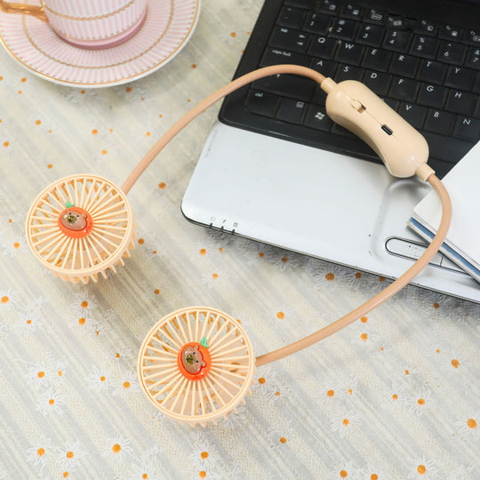 Ventilateur de Cou Portable Unisexe Flexible 0