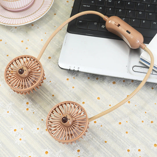 Ventilateur de Cou Portable Unisexe Flexible 6
