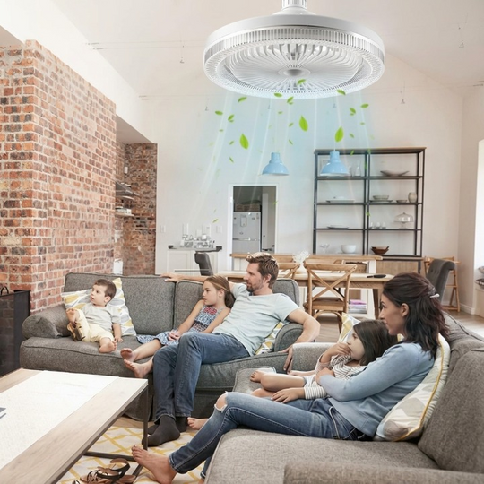 Ventilateur de Plafond LED avec Télécommande 2