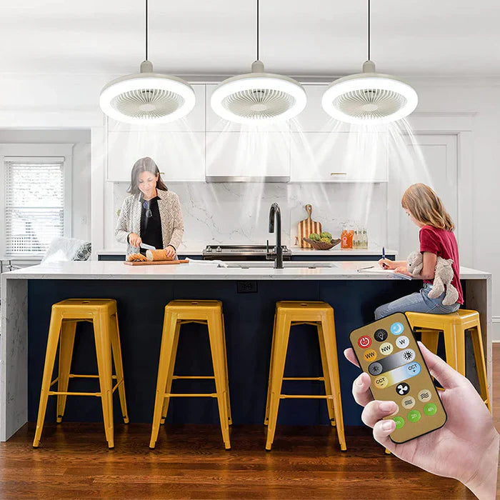 Ventilateur de Plafond LED avec Télécommande 7