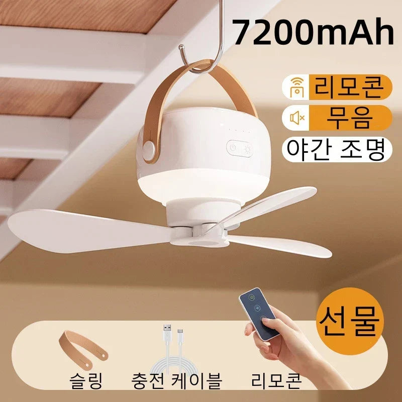 Ventilateur de Plafond Moderne avec Éclairage LED 6