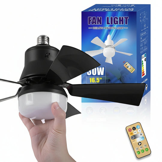Ventilateur de Plafond avec Éclairage LED et Télécommande 0