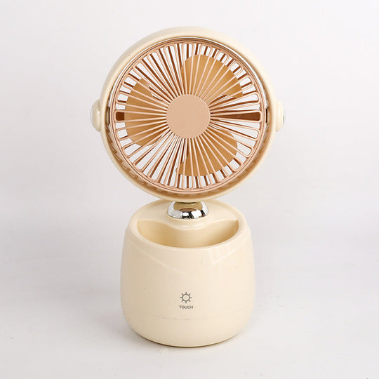 Ventilateur de Table Compact avec Panneau Tactile et Deux Vitesses 2