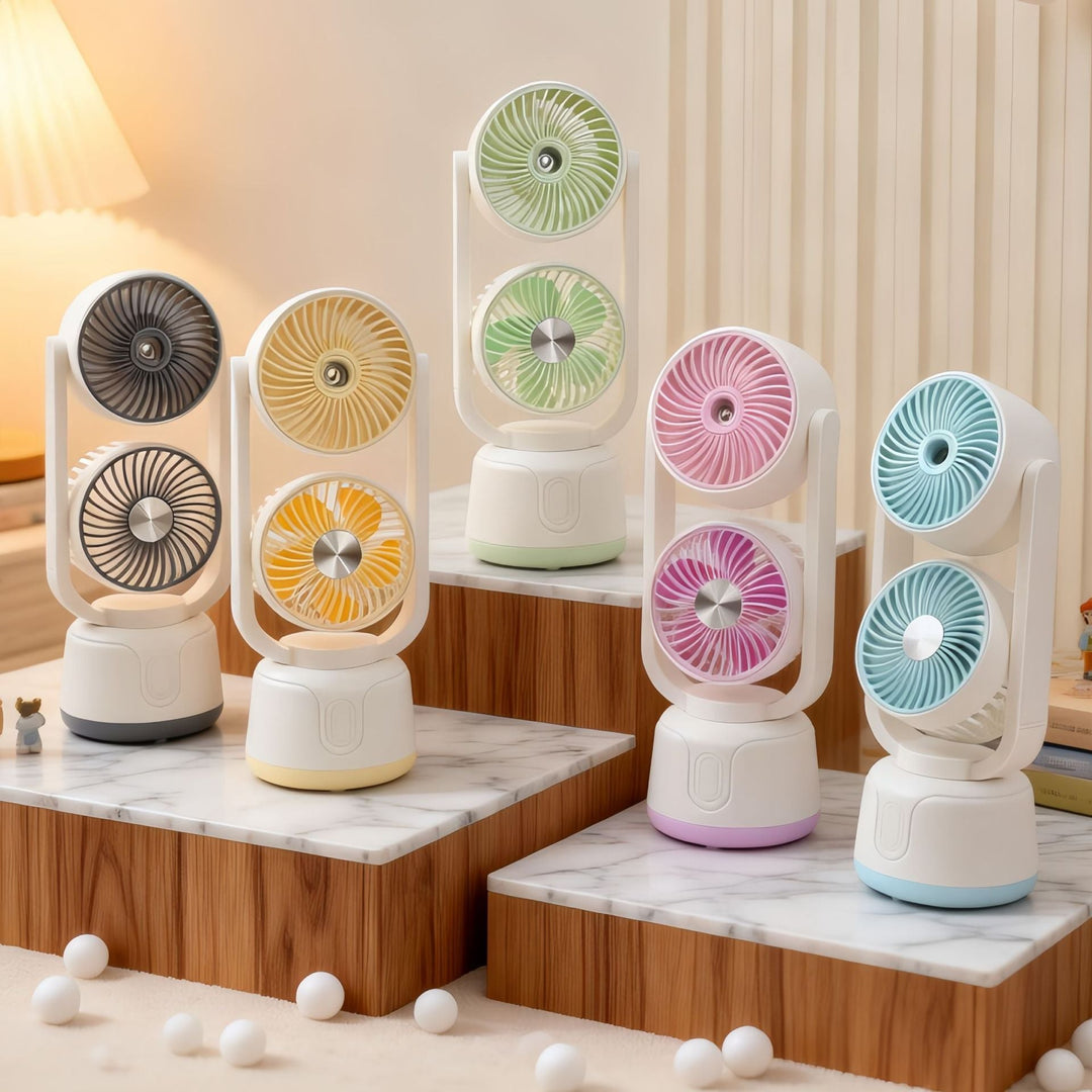 Ventilateur de Table Multifonction avec Brumisation 1