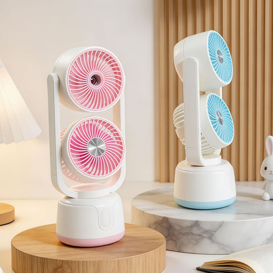 Ventilateur de Table Multifonction avec Brumisation 3