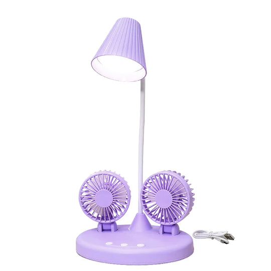 Ventilateur de Table Multifonctionnel avec Éclairage LED 0