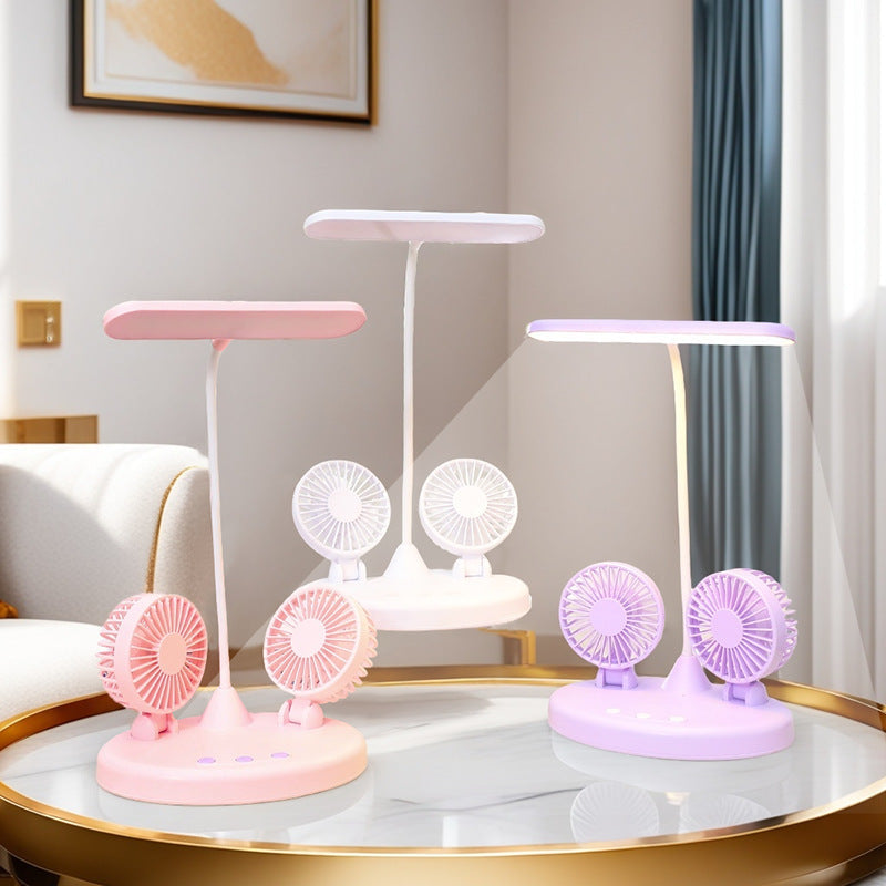 Ventilateur de Table Multifonctionnel avec Éclairage LED 1