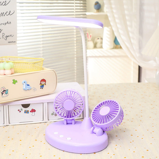 Ventilateur de Table Multifonctionnel avec Éclairage LED 4