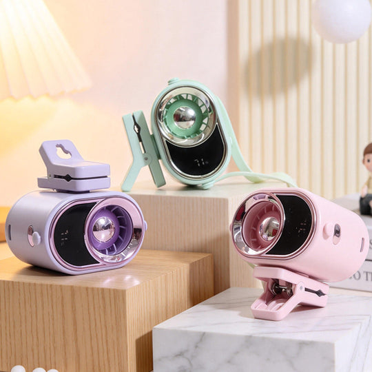Ventilateur de Table Silencieux Pliable Multifonctionnel pour Bureau et Maison 1