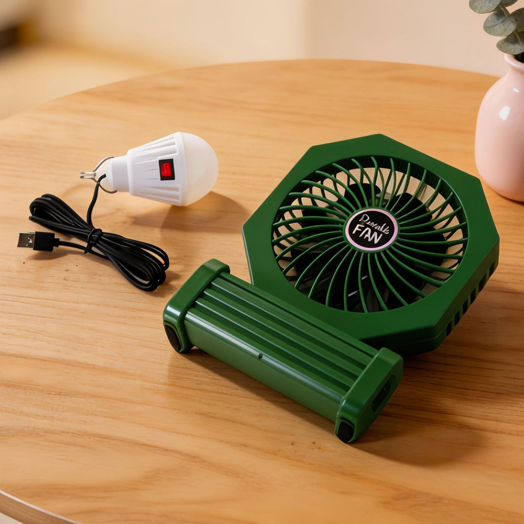 Ventilateur de Table Silencieux USB Design Compact pour Bureau et Maison 1