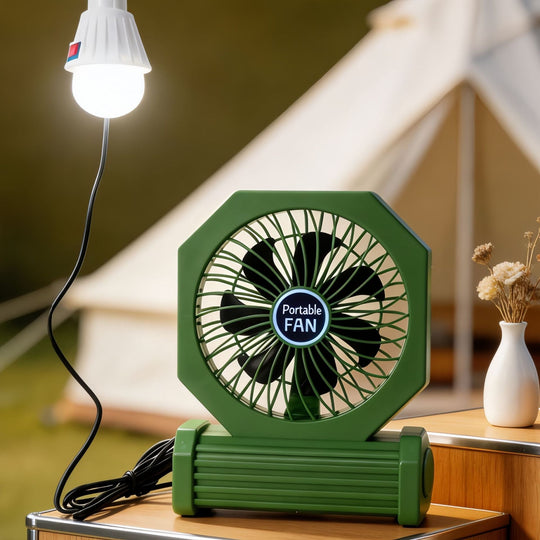 Ventilateur de Table Silencieux USB Design Compact pour Bureau et Maison 4