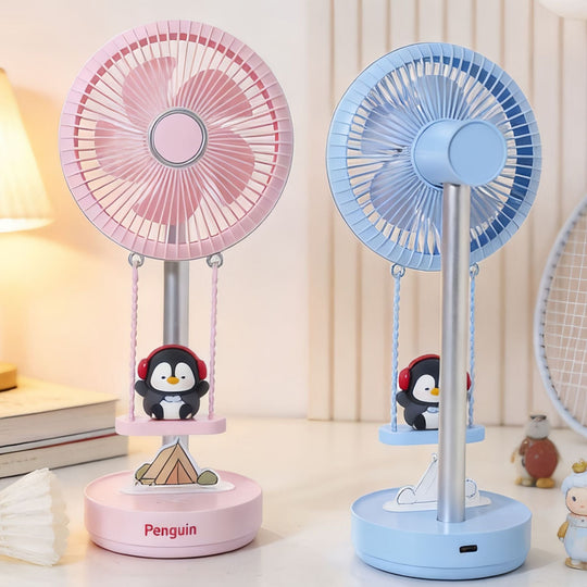 Ventilateur de Table Silencieux avec Design Animal pour Bureau et Maison 1