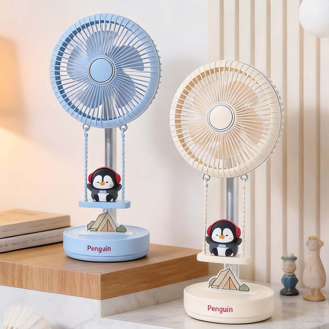 Ventilateur de Table Silencieux avec Design Animal pour Bureau et Maison 3