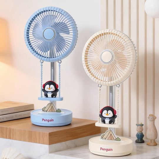 Ventilateur de Table Silencieux avec Design Animal pour Bureau et Maison 3