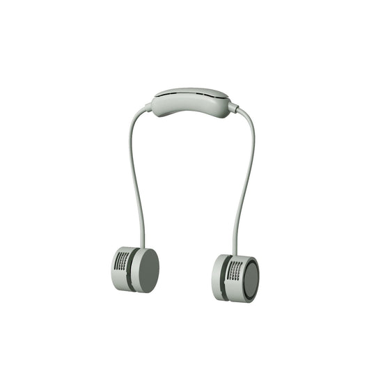 Ventilateur de cou portable unisexe à double mini ventilateurs avec chargement USB 6