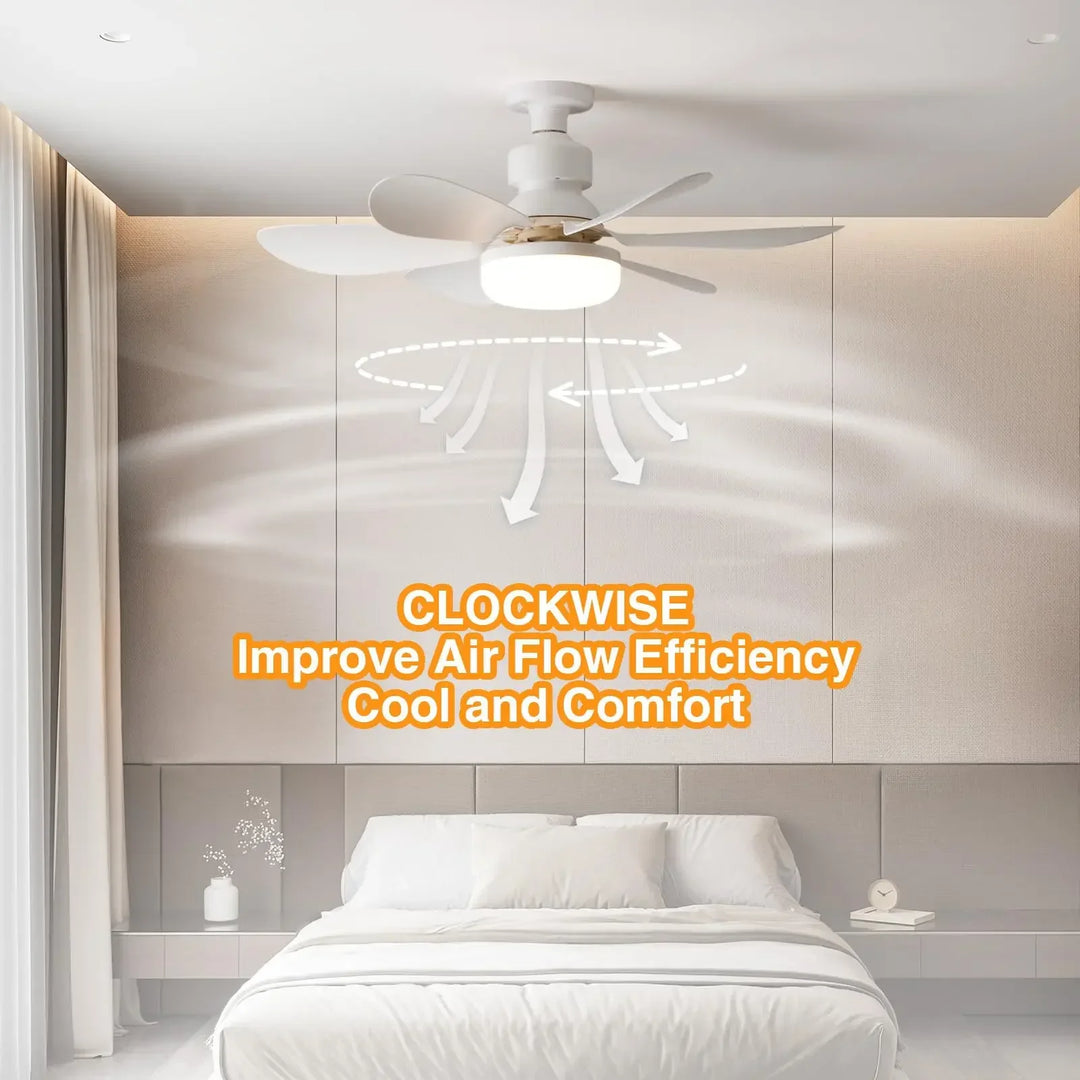 Ventilateur de plafond sans fil avec télécommande pour intérieur 3