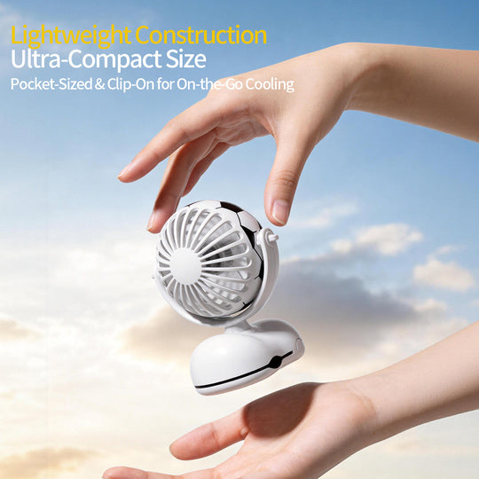 Ventilateur de table unisexe compact et portable 3