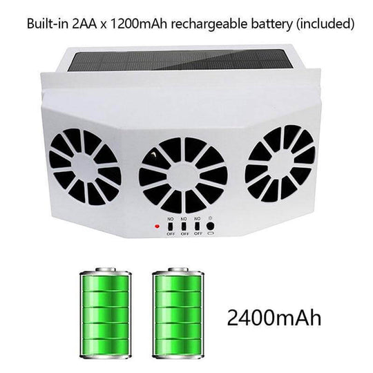 Ventilateur de voiture Solaire CoolDrive 5