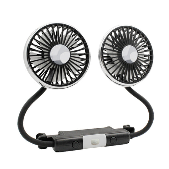 Ventilateur de voiture flexible avec support ajustable pour confort optimal 6
