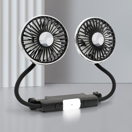 Ventilateur de voiture flexible avec support ajustable pour confort optimal 9