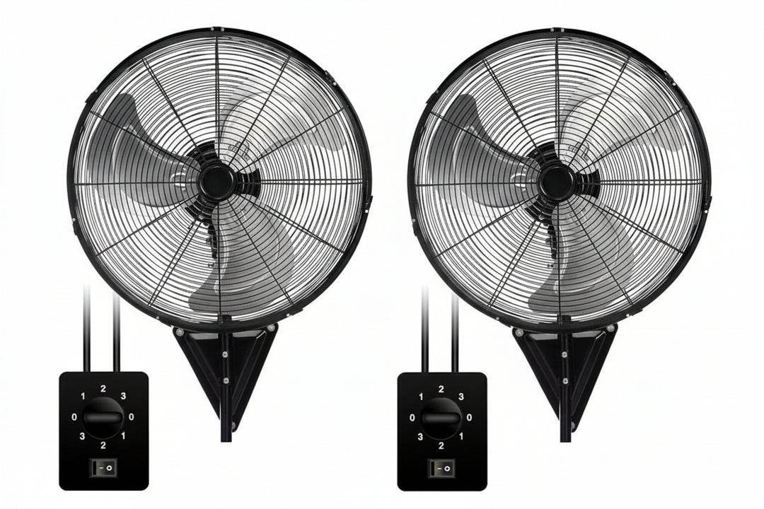 Ventilateur mural unisexe à circulation d'air puissante 0