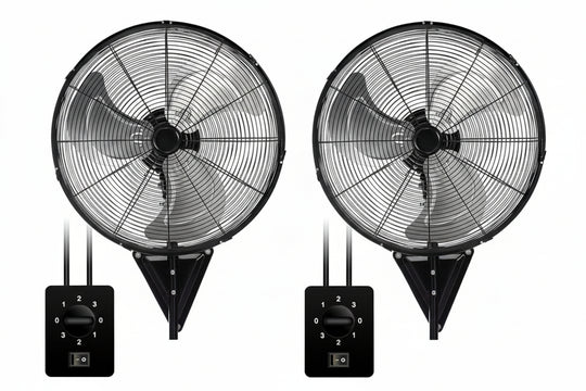 Ventilateur mural unisexe à circulation d'air puissante 0