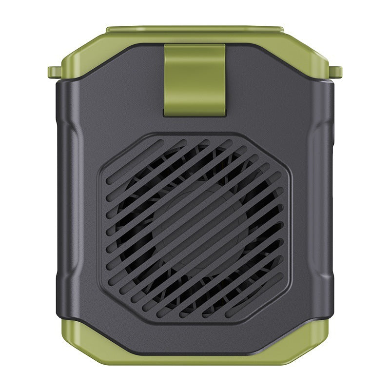 Ventilateur portable rechargeable compact unisexe avec indicateur numérique et pied inclinable 4