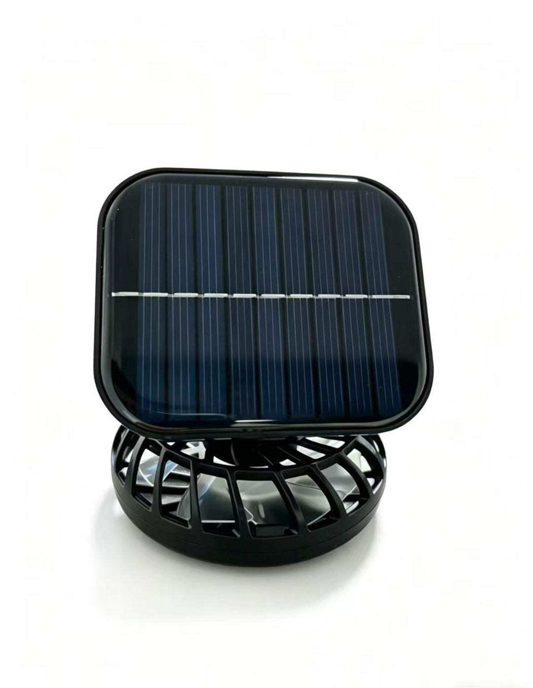 Ventilateur portable unisexe à énergie solaire avec panneau intégré 0