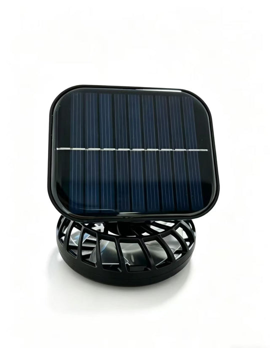 Ventilateur portable unisexe à énergie solaire avec panneau intégré 0