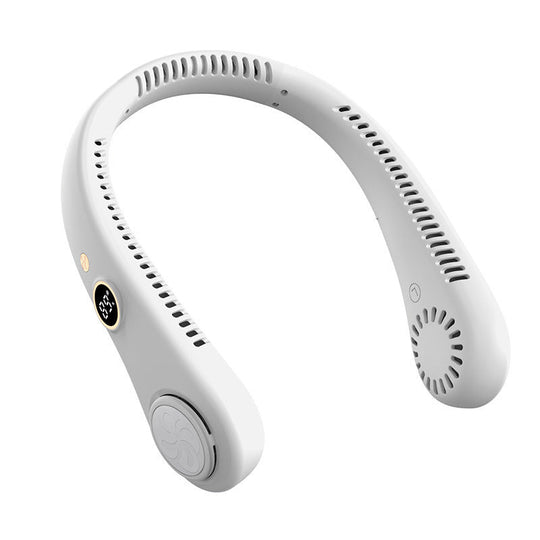 Ventilateur portable unisexe avec affichage de température et design ergonomique 1