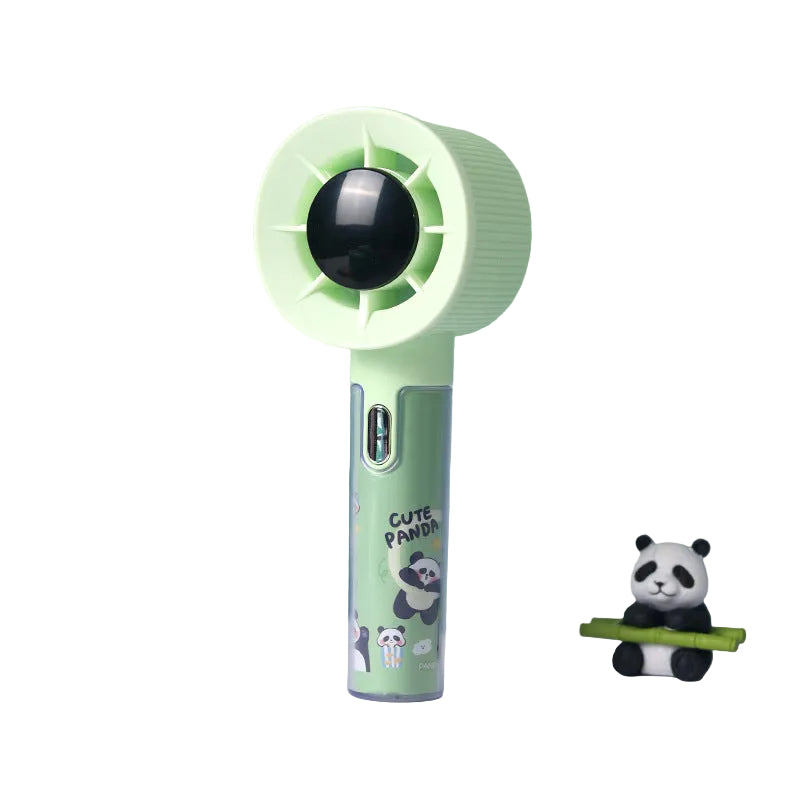Ventilateur portable unisexe avec humidificateur intégré motif panda 0