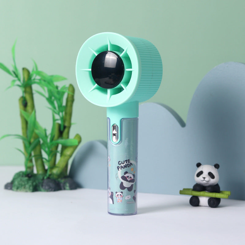 Ventilateur portable unisexe avec humidificateur intégré motif panda 1