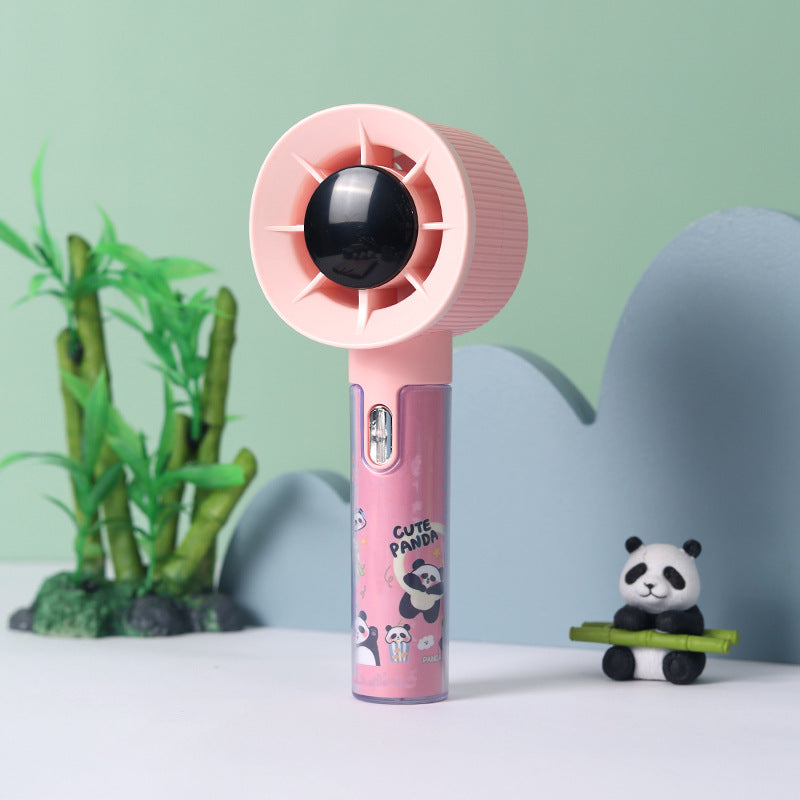 Ventilateur portable unisexe avec humidificateur intégré motif panda 3