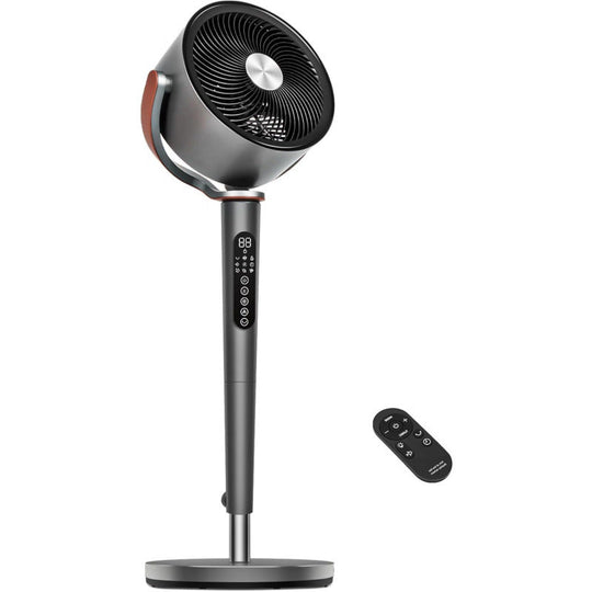 Ventilateur sur pied unisexe avec contrôle intelligent et hauteur ajustable 1