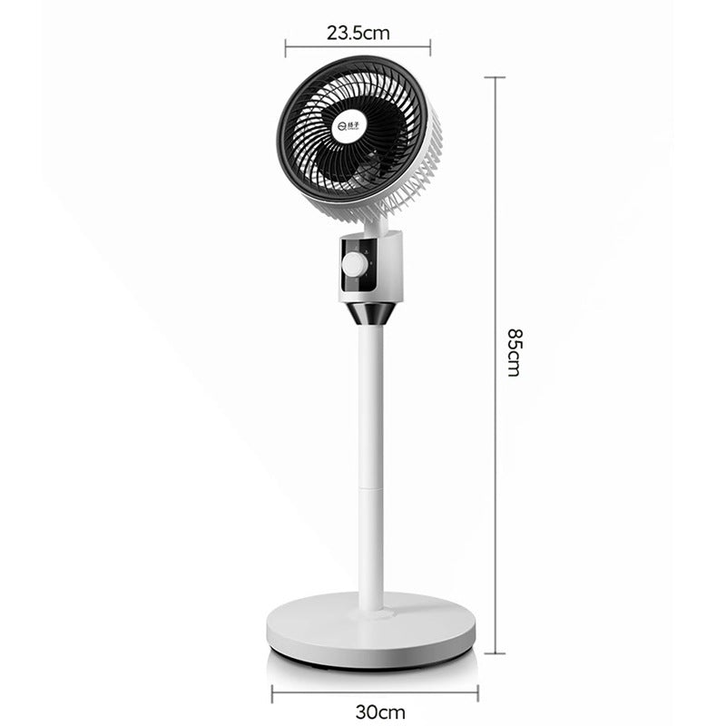 Ventilateur sur pied unisexe réglable avec flux d'air multidirectionnel 0