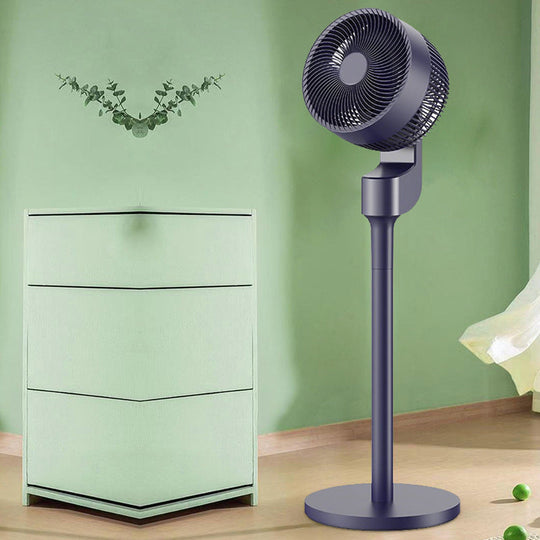 Ventilateur sur pied unisexe réglable avec flux d'air multidirectionnel 1