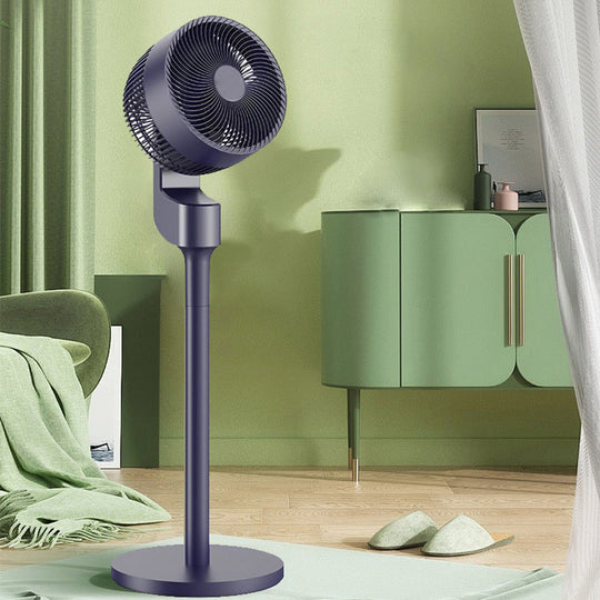Ventilateur sur pied unisexe réglable avec flux d'air multidirectionnel 2