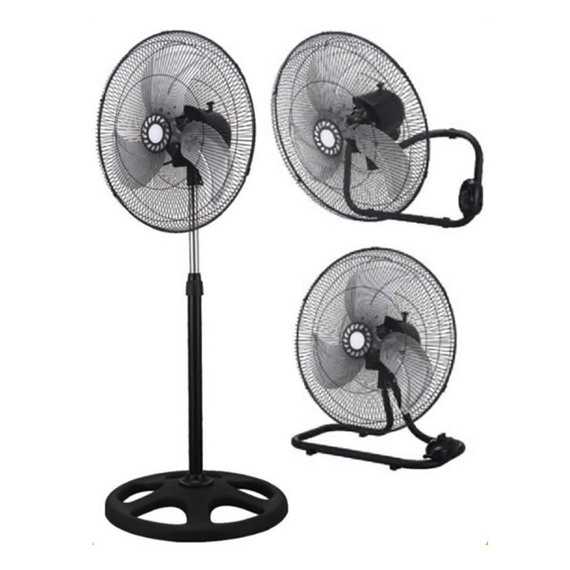 Ventilateur sur pied unisexe réglable en hauteur avec plusieurs vitesses 2