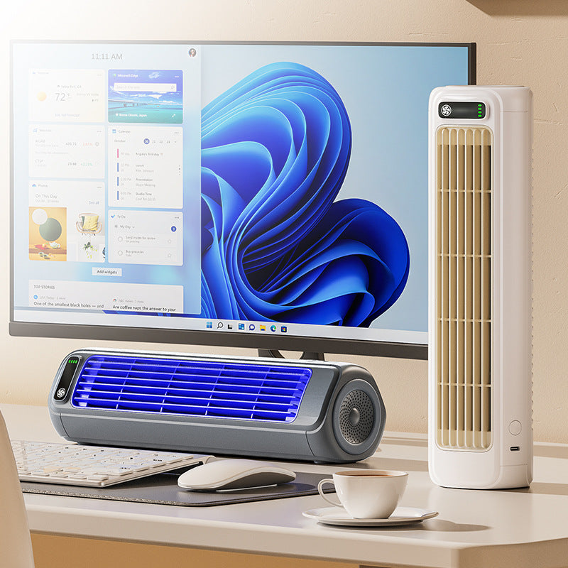 Ventilateur tour compact unisexe silencieux avec oscillation pour chambre 1