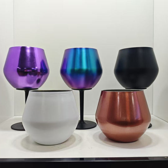 Verre à Vin Moderne Isotherme Double Paroi pour Femme 2