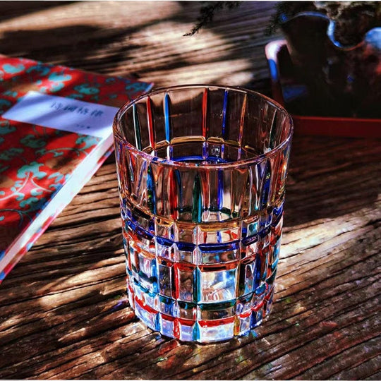Verre de Murano Peint à la Main Design Unique 7