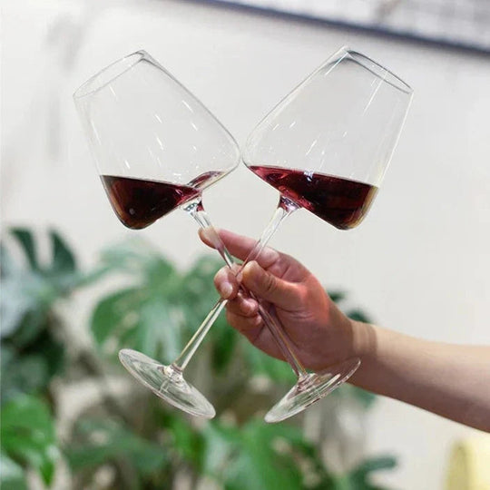 Verres à Vin et Champagne en Cristal Faits à la Main 5