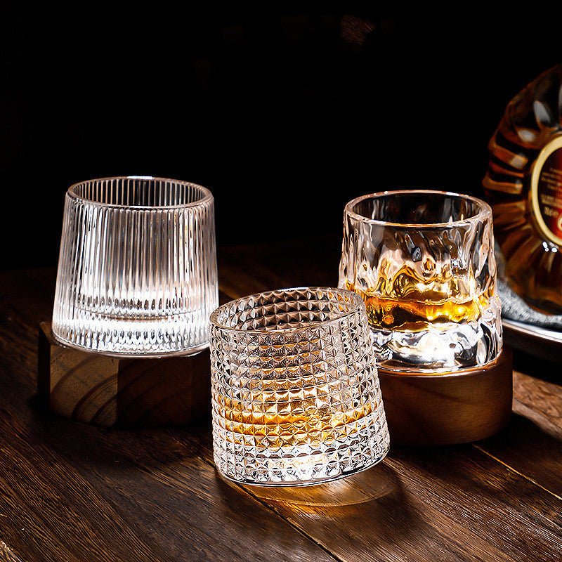 Verres à Whisky Rotatifs Design 5