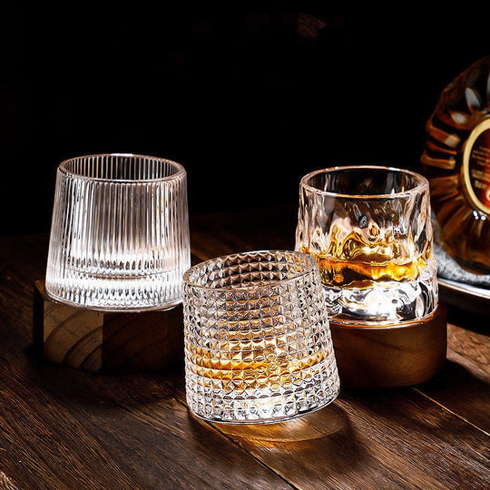 Verres à Whisky Rotatifs Design 5