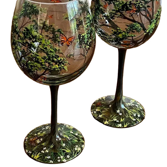 Verres à vin Artisanal Arbre des Quatre Saisons 0