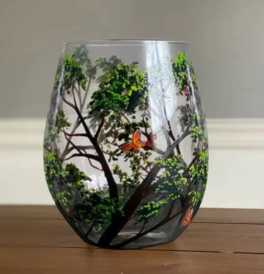 Verres à vin Artisanal Arbre des Quatre Saisons 10