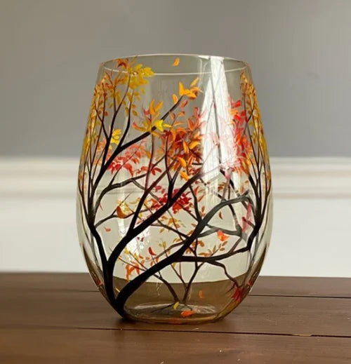 Verres à vin Artisanal Arbre des Quatre Saisons 12