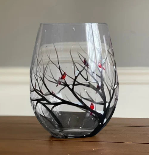 Verres à vin Artisanal Arbre des Quatre Saisons 5