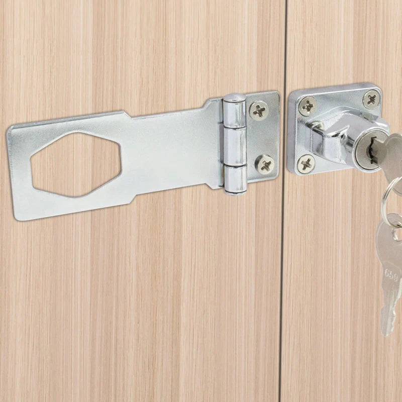 Verrou de porte avec clé pour installation sans perçage 1
